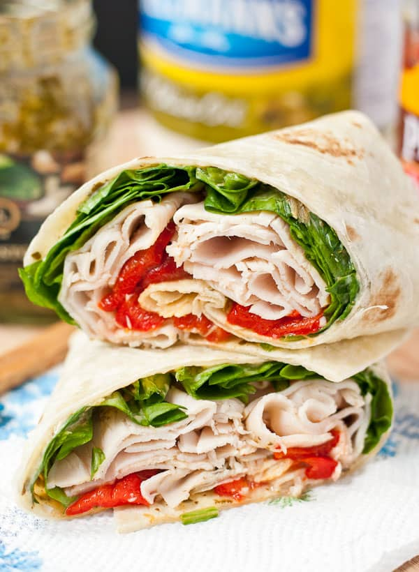 High Protein Roasted Turkey Wrap Main Image